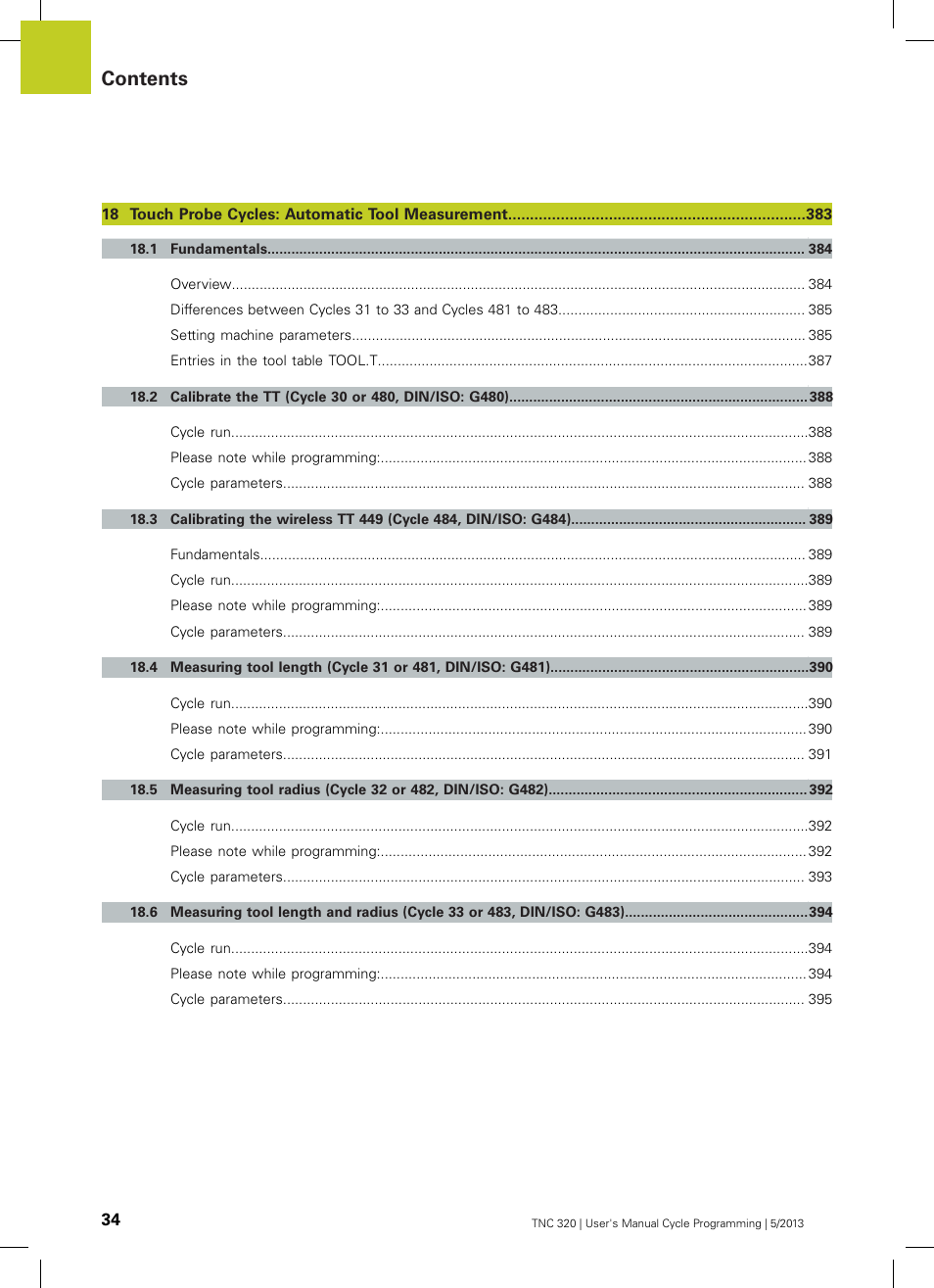 HEIDENHAIN TNC 320 (34055x-06) Cycle programming User Manual | Page 34 / 403