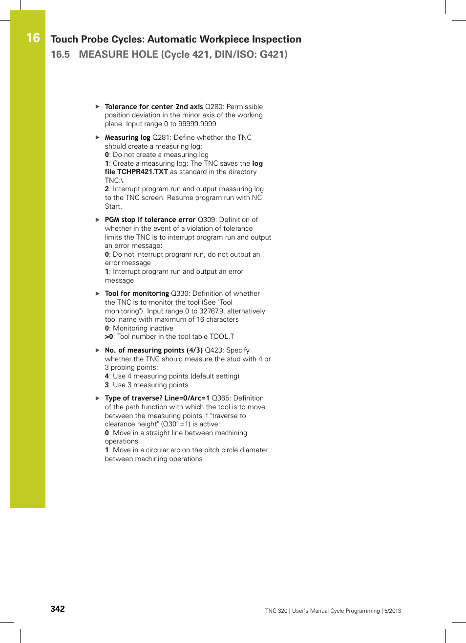 HEIDENHAIN TNC 320 (34055x-06) Cycle programming User Manual | Page 342 / 403