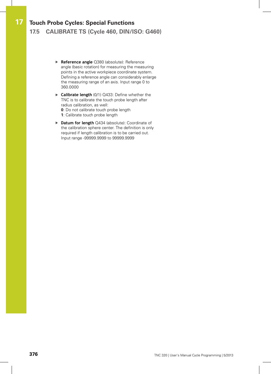 HEIDENHAIN TNC 320 (34055x-06) Cycle programming User Manual | Page 376 / 403