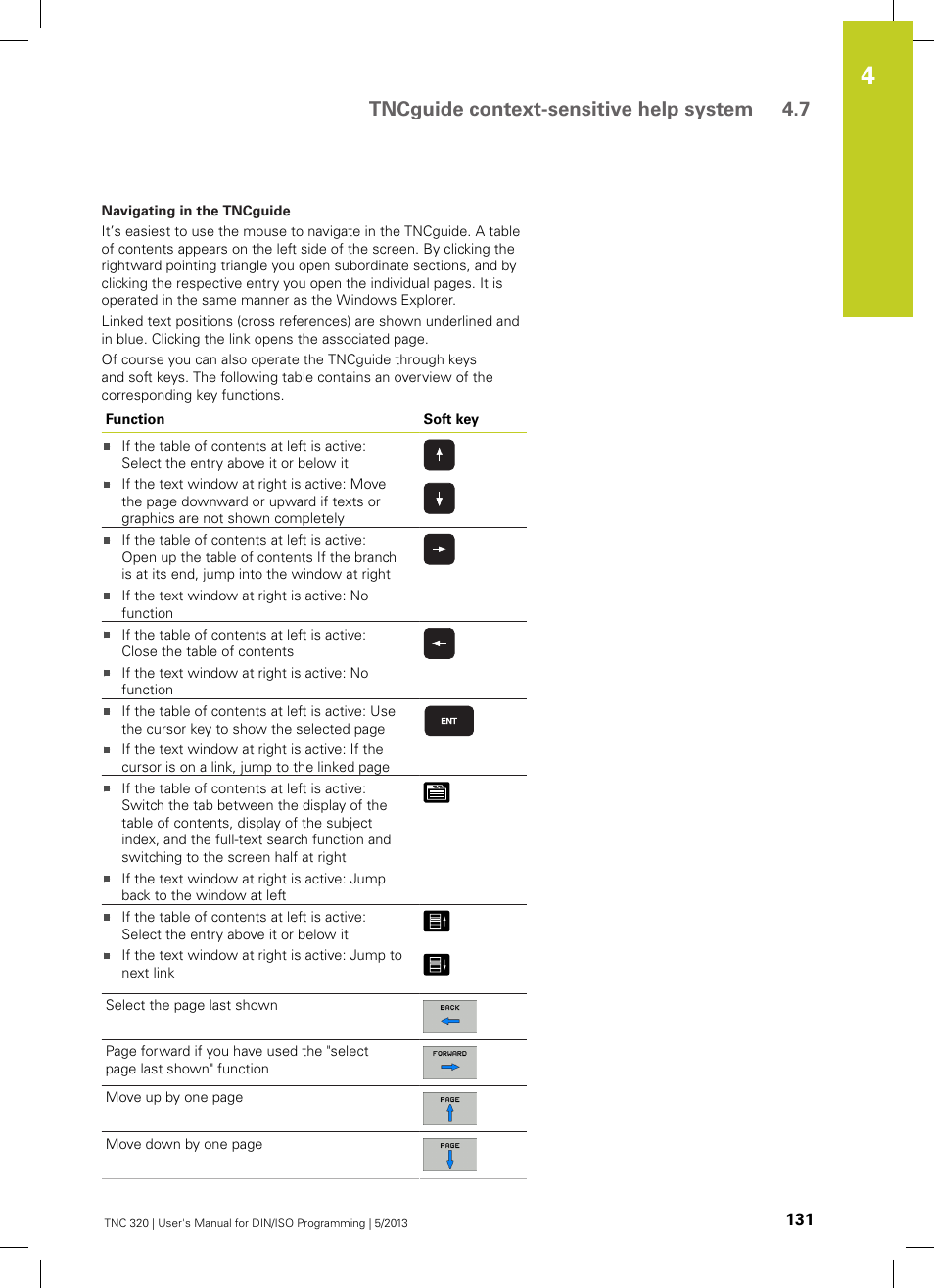 Tncguide context-sensitive help system 4.7 | HEIDENHAIN TNC 320 (34055x-06) ISO programming User Manual | Page 131 / 509