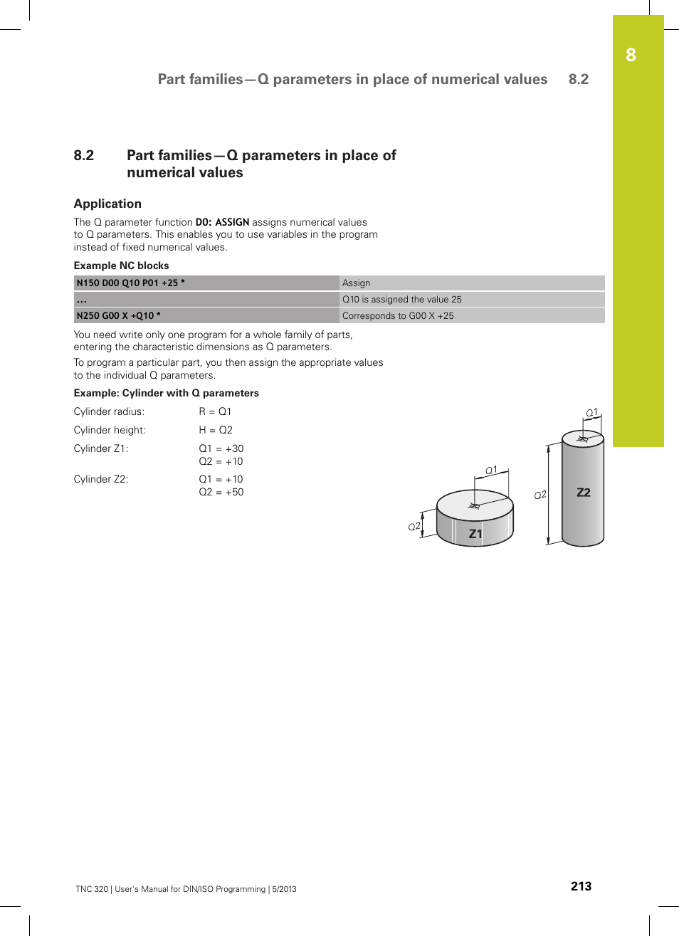 Application | HEIDENHAIN TNC 320 (34055x-06) ISO programming User Manual | Page 213 / 509