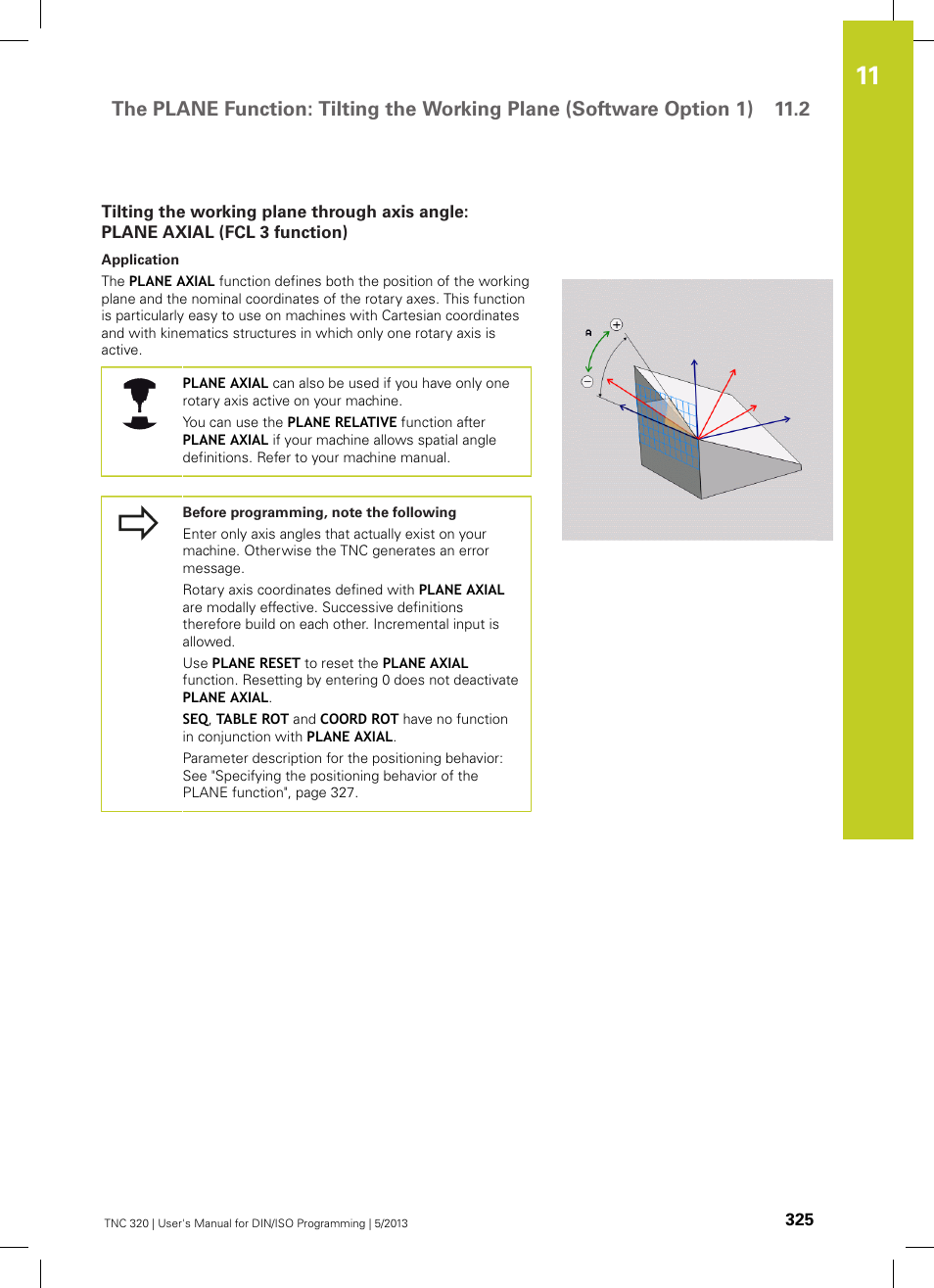 HEIDENHAIN TNC 320 (34055x-06) ISO programming User Manual | Page 325 / 509