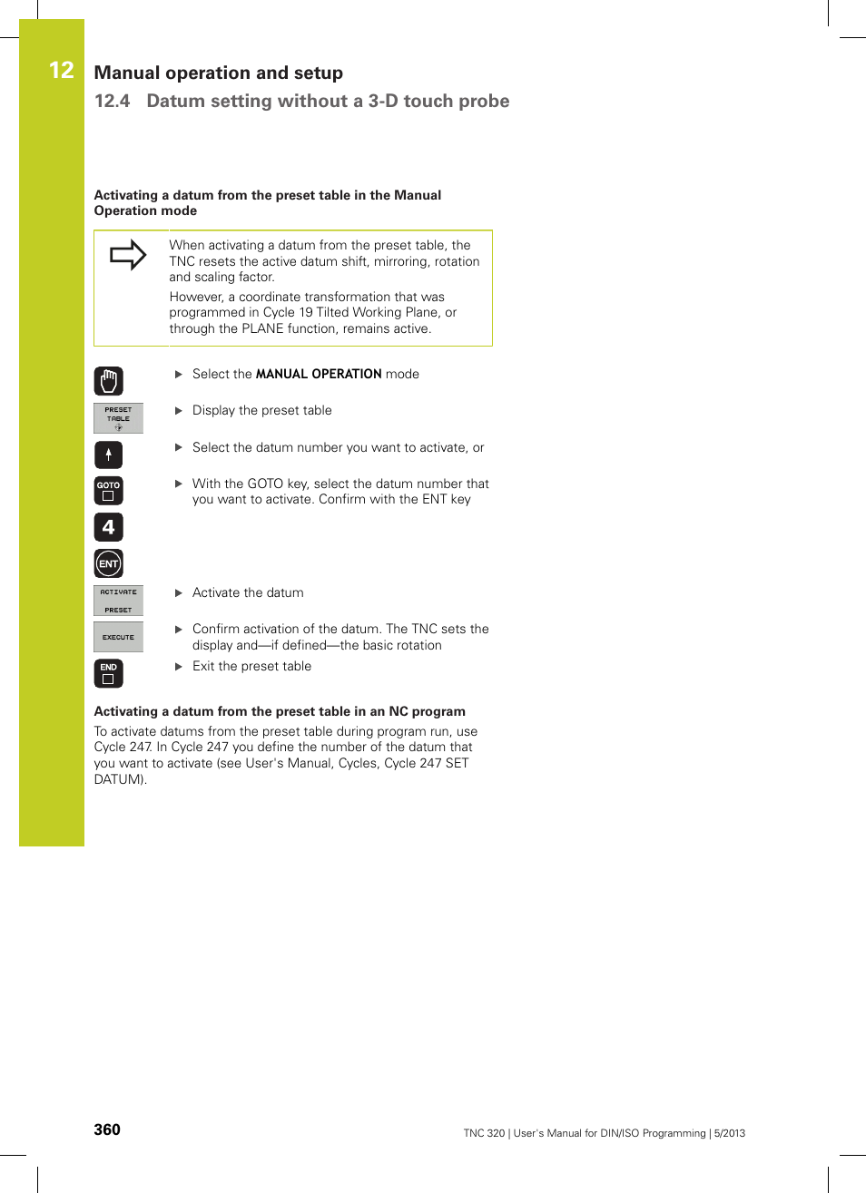 HEIDENHAIN TNC 320 (34055x-06) ISO programming User Manual | Page 360 / 509