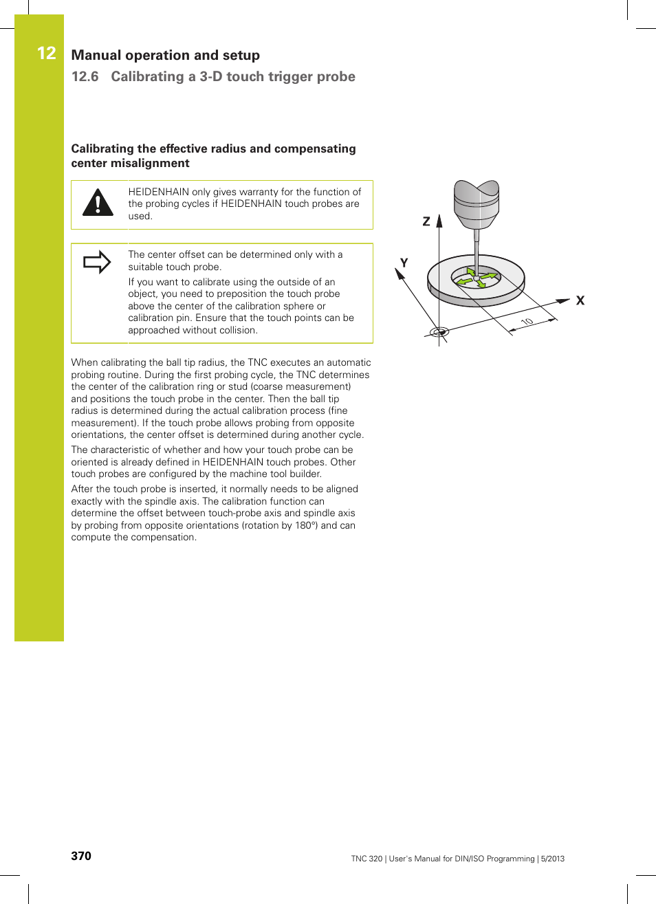 HEIDENHAIN TNC 320 (34055x-06) ISO programming User Manual | Page 370 / 509