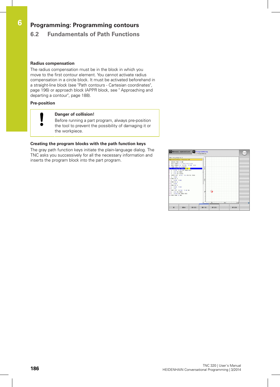 HEIDENHAIN TNC 320 (77185x-01) User Manual | Page 186 / 581