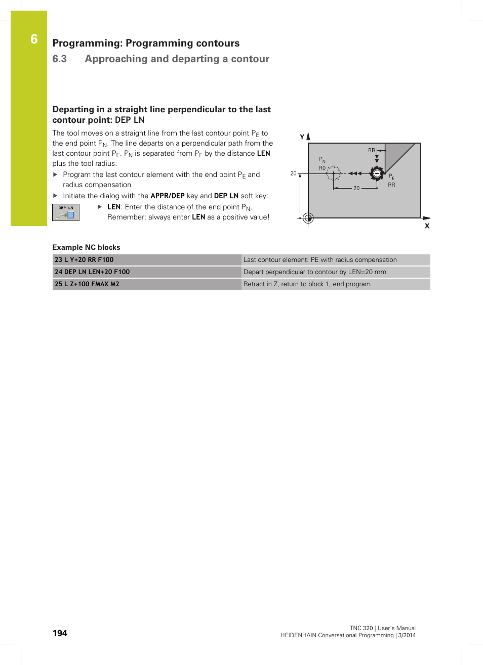 HEIDENHAIN TNC 320 (77185x-01) User Manual | Page 194 / 581