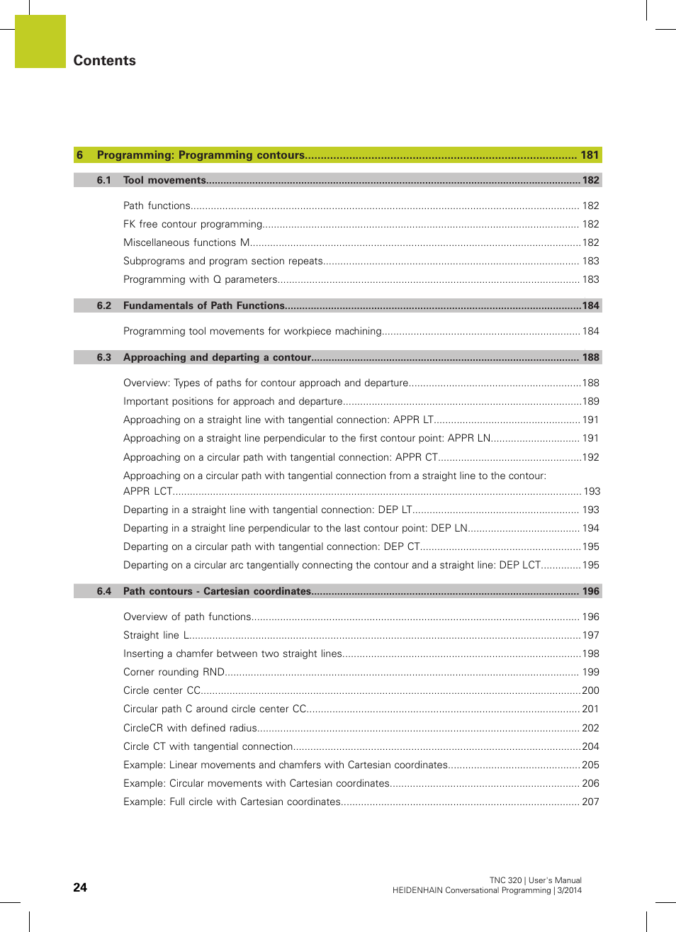 HEIDENHAIN TNC 320 (77185x-01) User Manual | Page 24 / 581