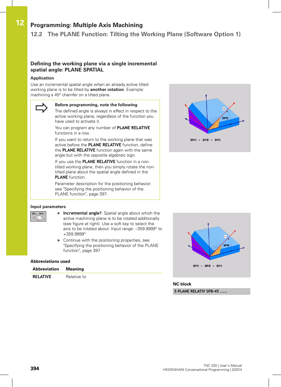 HEIDENHAIN TNC 320 (77185x-01) User Manual | Page 394 / 581