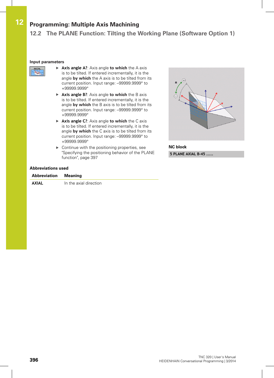 HEIDENHAIN TNC 320 (77185x-01) User Manual | Page 396 / 581