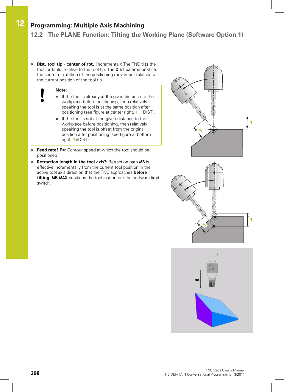 HEIDENHAIN TNC 320 (77185x-01) User Manual | Page 398 / 581