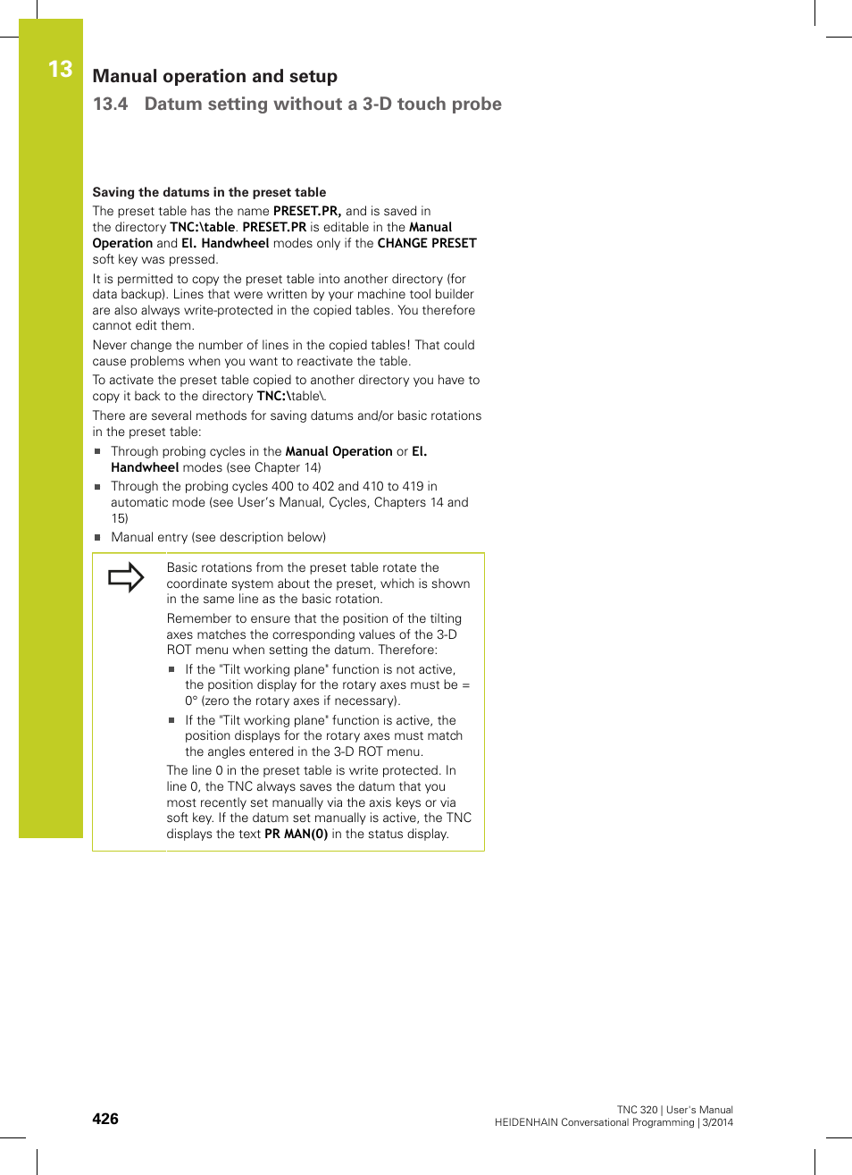 HEIDENHAIN TNC 320 (77185x-01) User Manual | Page 426 / 581