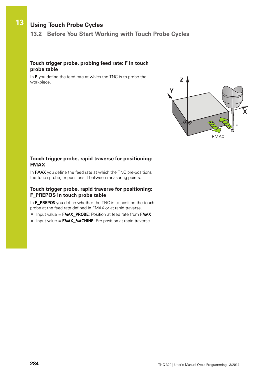 HEIDENHAIN TNC 320 (77185x-01) Cycle programming User Manual | Page 284 / 445