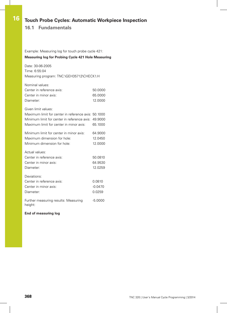 HEIDENHAIN TNC 320 (77185x-01) Cycle programming User Manual | Page 368 / 445