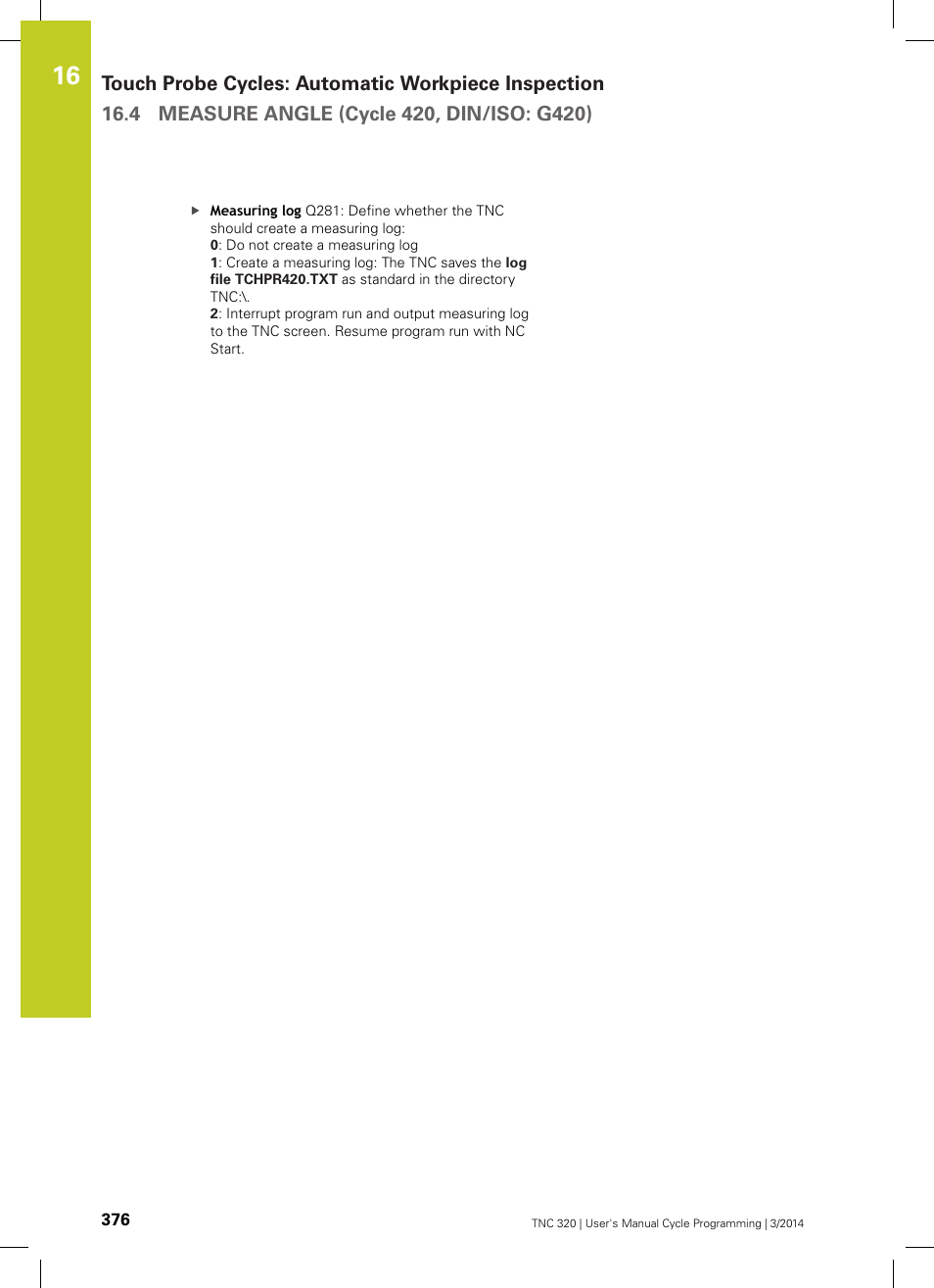 HEIDENHAIN TNC 320 (77185x-01) Cycle programming User Manual | Page 376 / 445