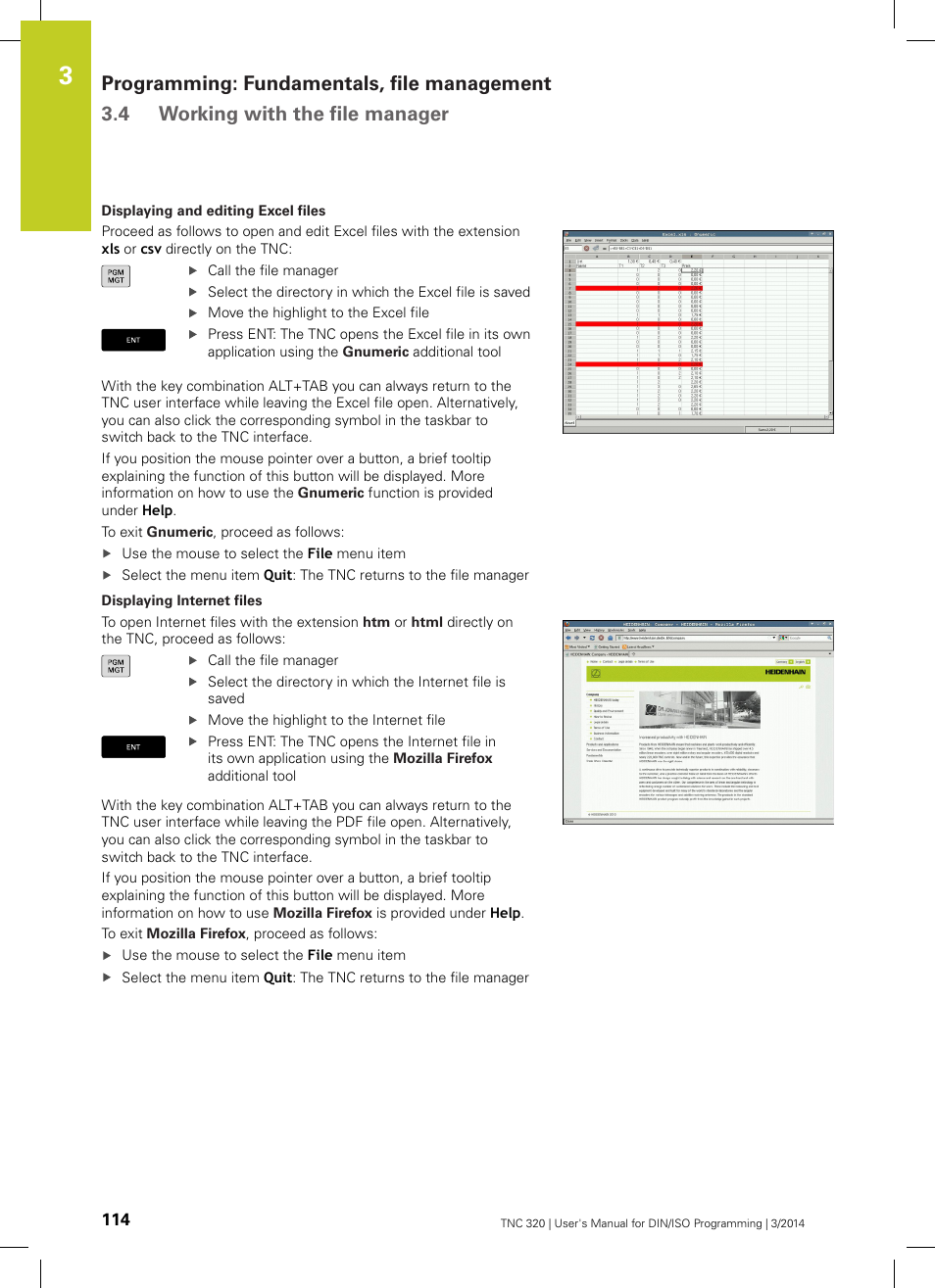 HEIDENHAIN TNC 320 (77185x-01) ISO programming User Manual | Page 114 / 556
