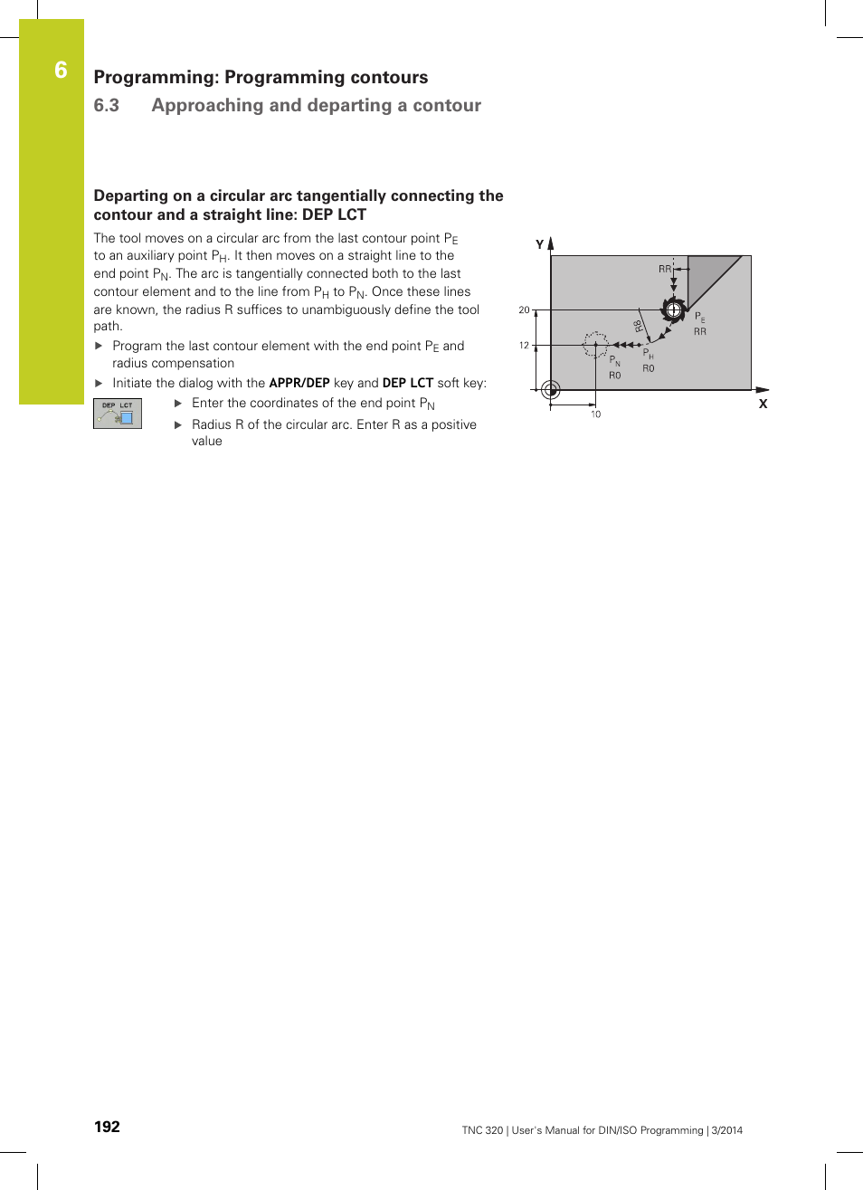 HEIDENHAIN TNC 320 (77185x-01) ISO programming User Manual | Page 192 / 556