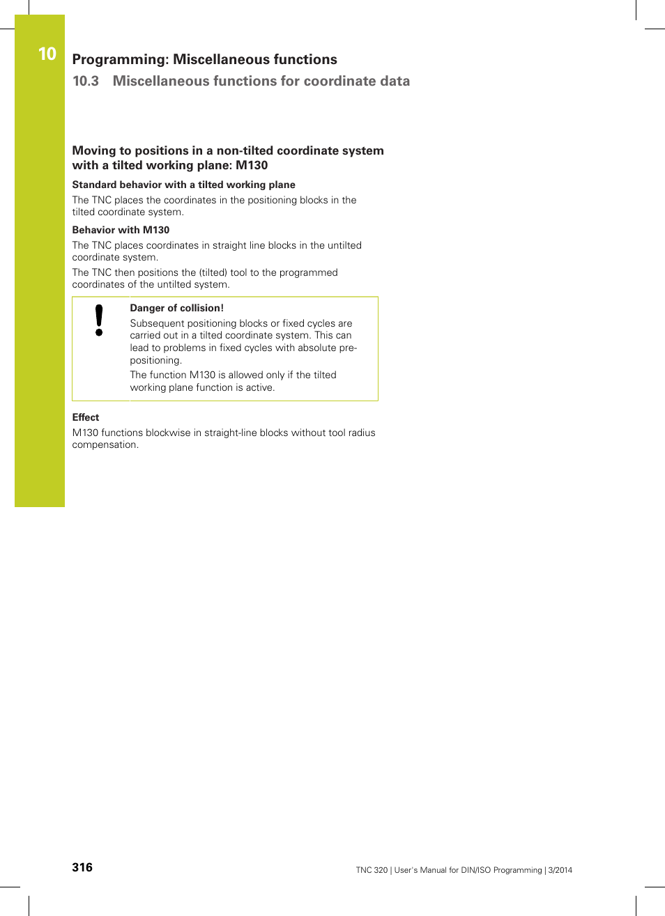 HEIDENHAIN TNC 320 (77185x-01) ISO programming User Manual | Page 316 / 556