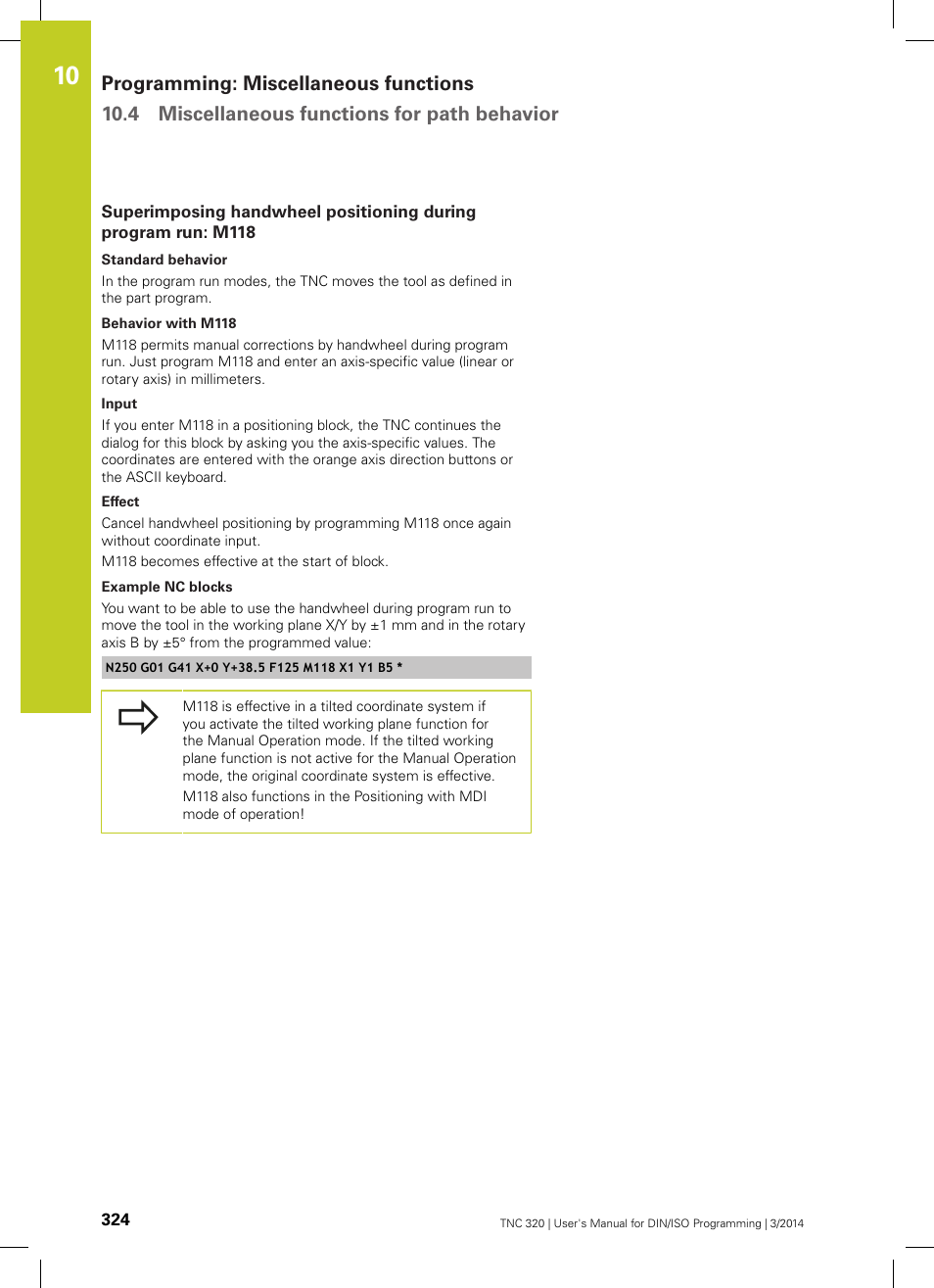 HEIDENHAIN TNC 320 (77185x-01) ISO programming User Manual | Page 324 / 556