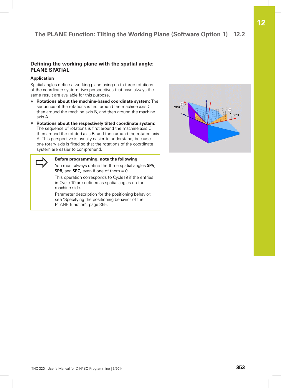 HEIDENHAIN TNC 320 (77185x-01) ISO programming User Manual | Page 353 / 556