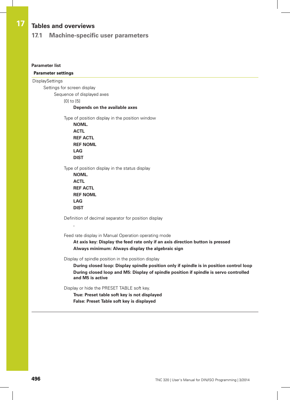 HEIDENHAIN TNC 320 (77185x-01) ISO programming User Manual | Page 496 / 556