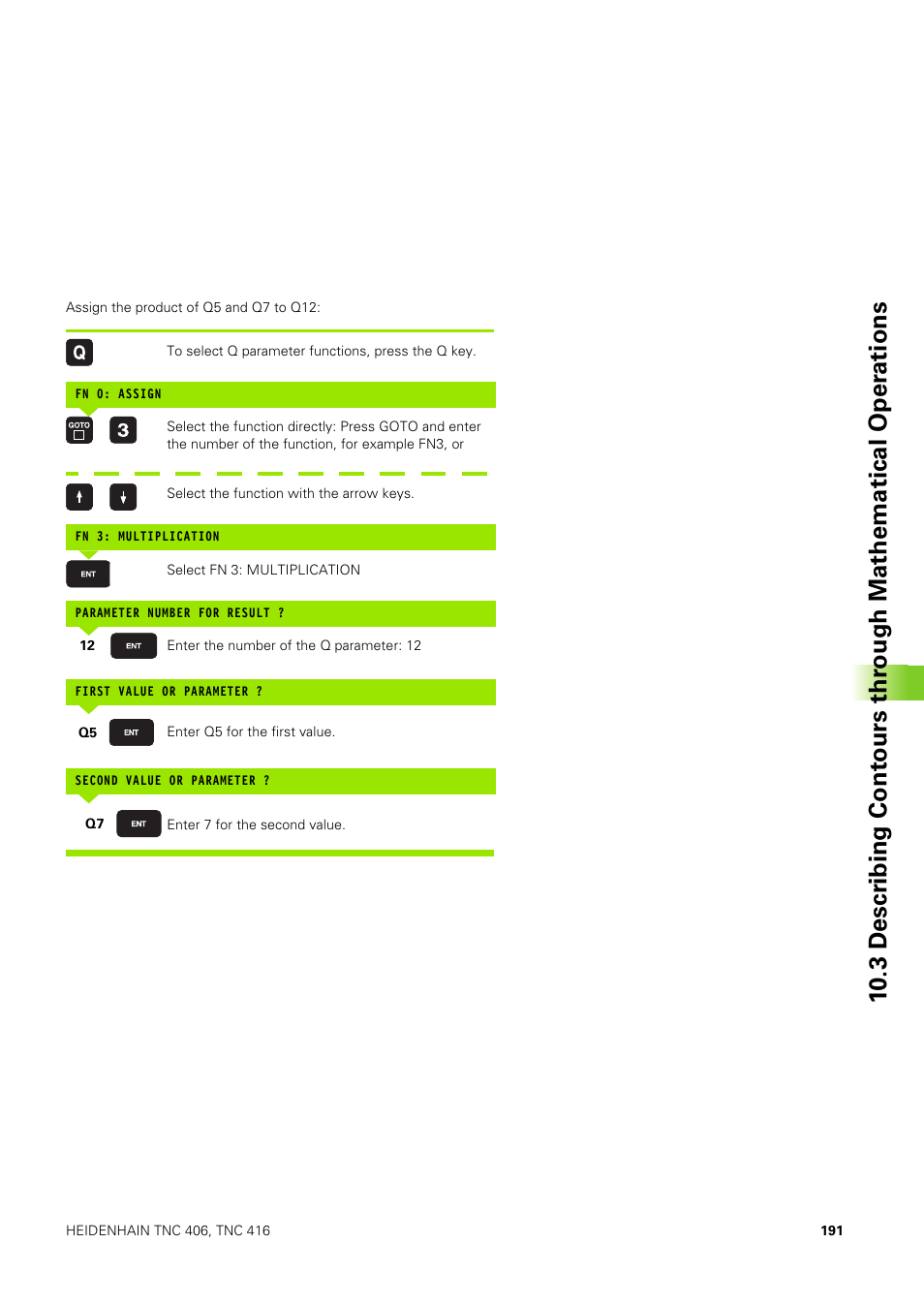 HEIDENHAIN TNC 406 User Manual | Page 212 / 289