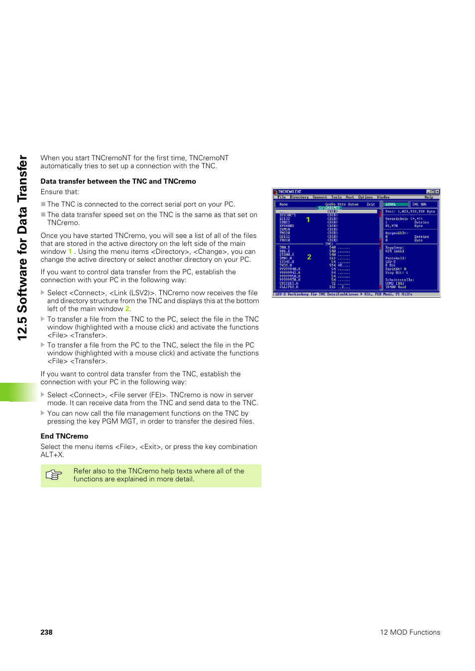 HEIDENHAIN TNC 406 User Manual | Page 259 / 289