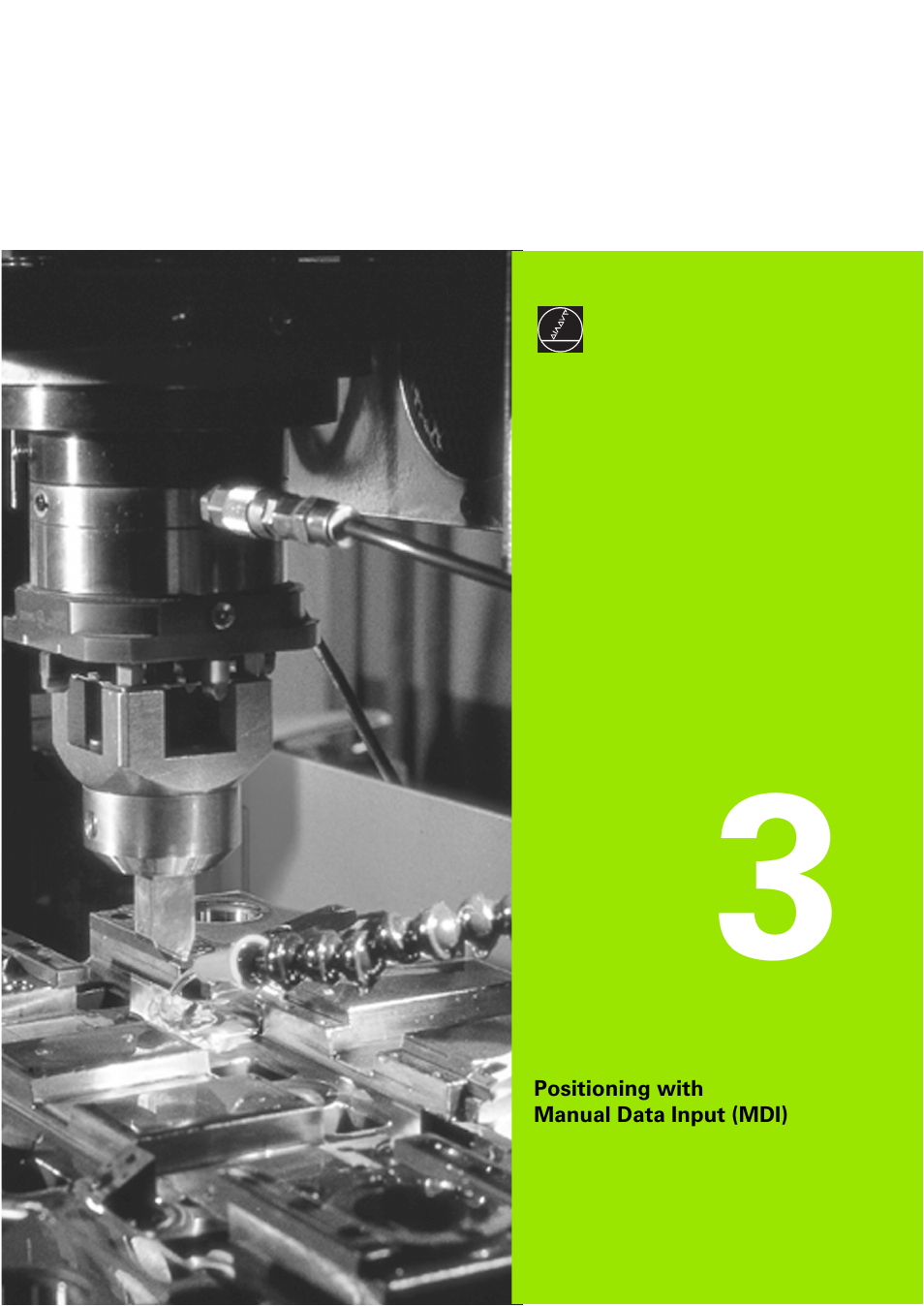 Positioning with manual data input (mdi), 3 positioning with manual data input (mdi), 5 programming: tools | HEIDENHAIN TNC 406 User Manual | Page 58 / 289