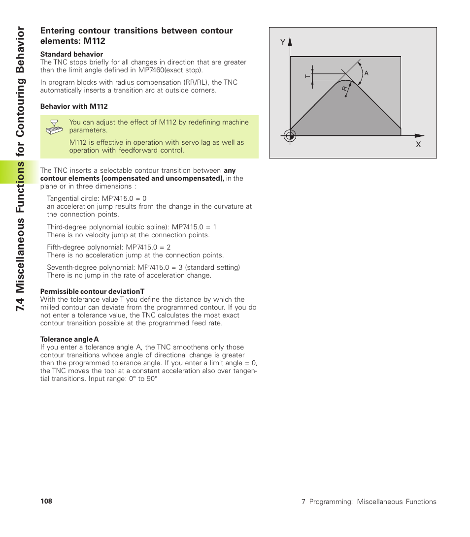 HEIDENHAIN TNC 410 User Manual | Page 121 / 319