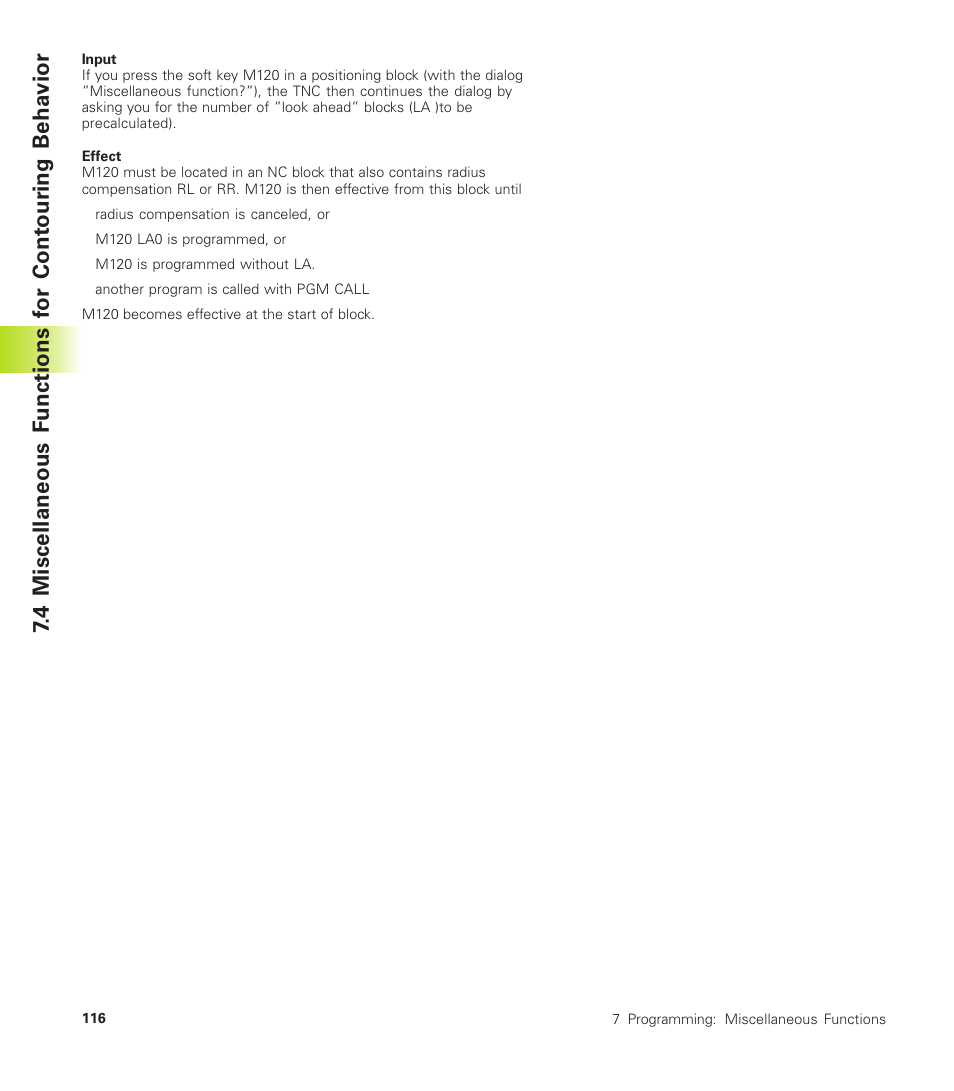HEIDENHAIN TNC 410 User Manual | Page 129 / 319