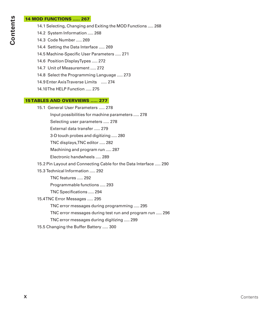 HEIDENHAIN TNC 410 User Manual | Page 13 / 319