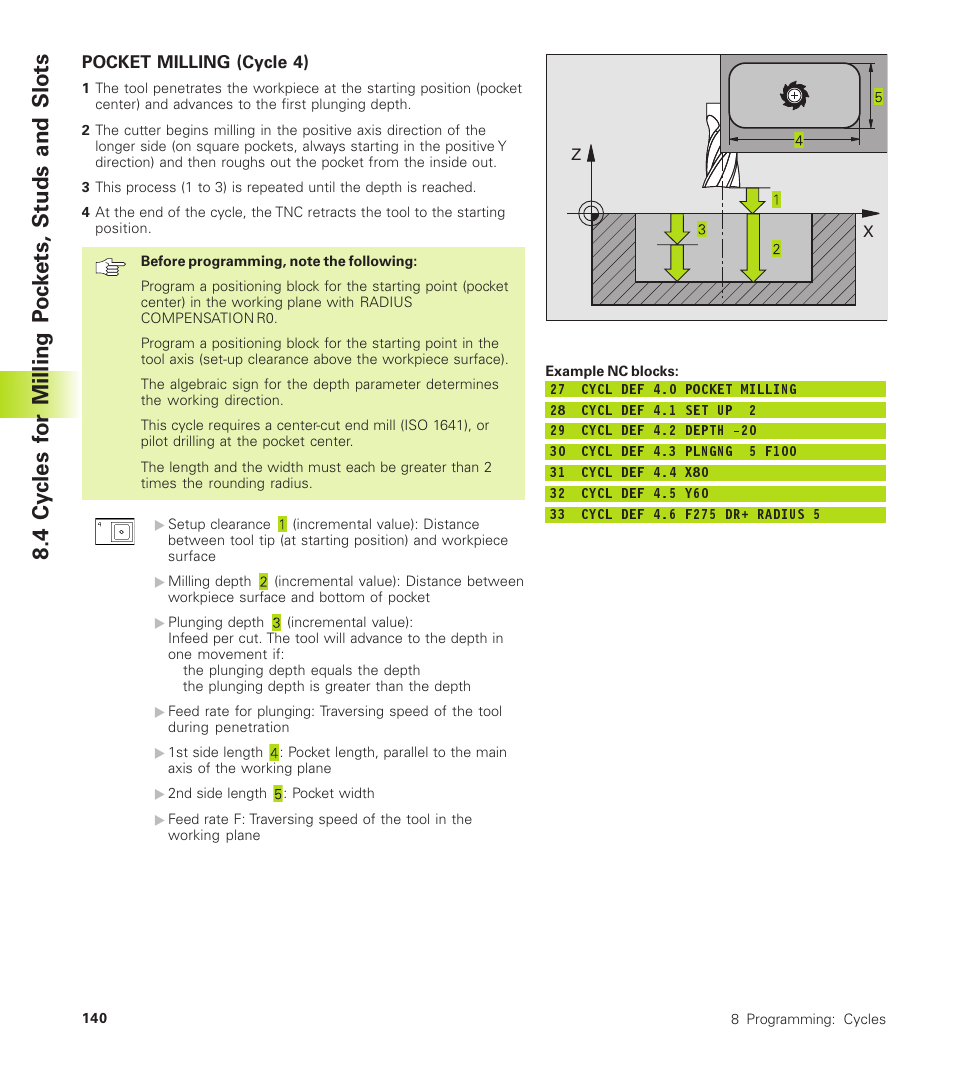 HEIDENHAIN TNC 410 User Manual | Page 153 / 319