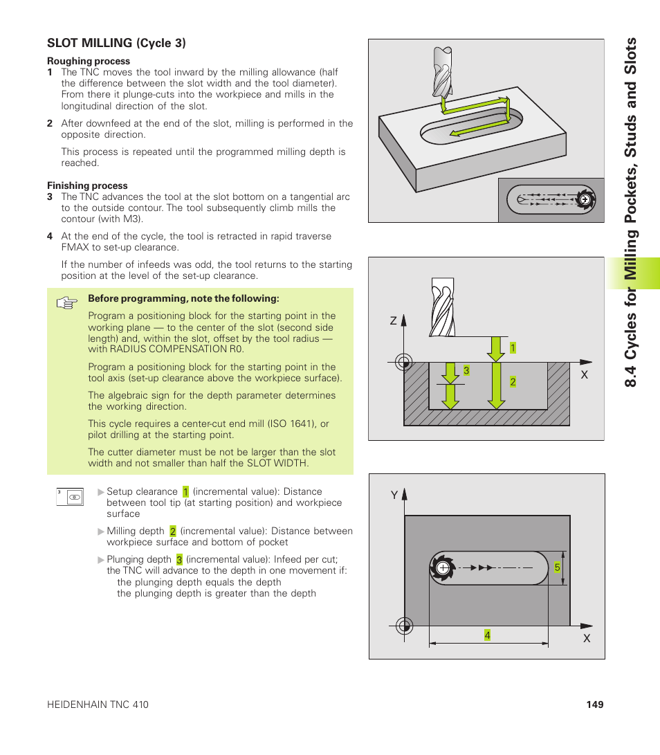 HEIDENHAIN TNC 410 User Manual | Page 162 / 319