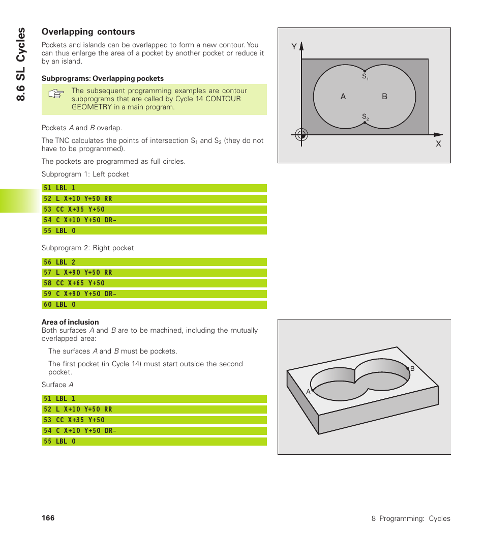 6 sl cycles | HEIDENHAIN TNC 410 User Manual | Page 179 / 319
