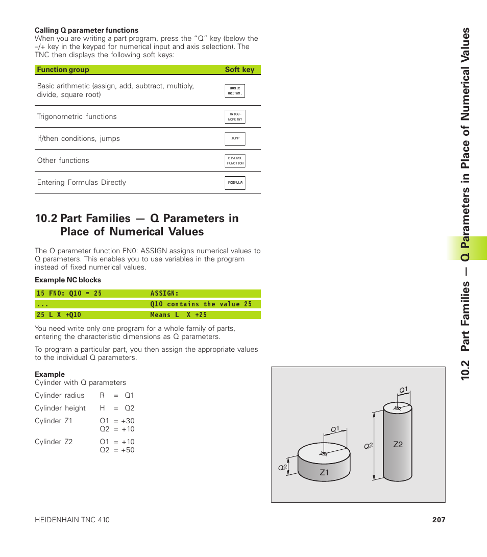 HEIDENHAIN TNC 410 User Manual | Page 220 / 319