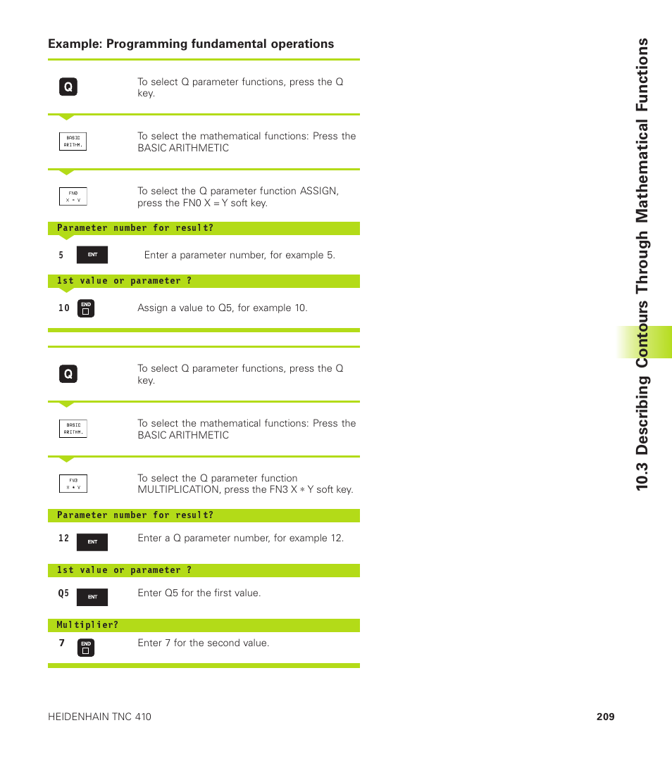 HEIDENHAIN TNC 410 User Manual | Page 222 / 319