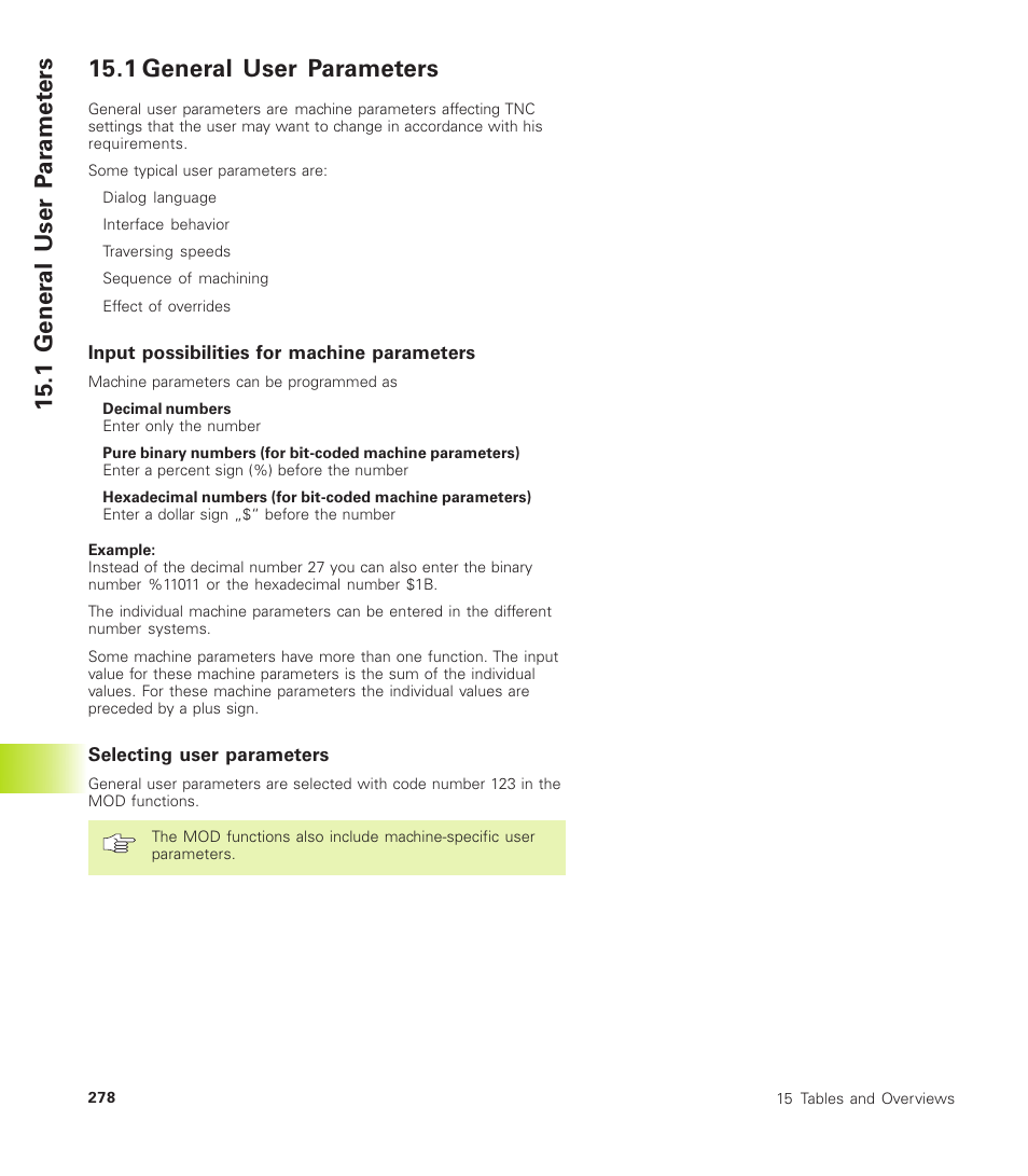HEIDENHAIN TNC 410 User Manual | Page 291 / 319