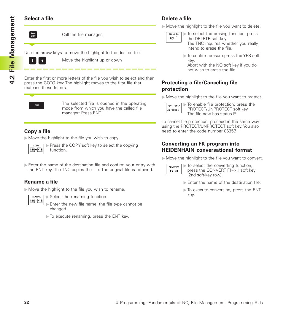 2 file management | HEIDENHAIN TNC 410 User Manual | Page 45 / 319