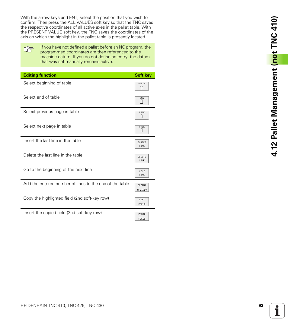 HEIDENHAIN TNC 410 ISO Programming User Manual | Page 119 / 489