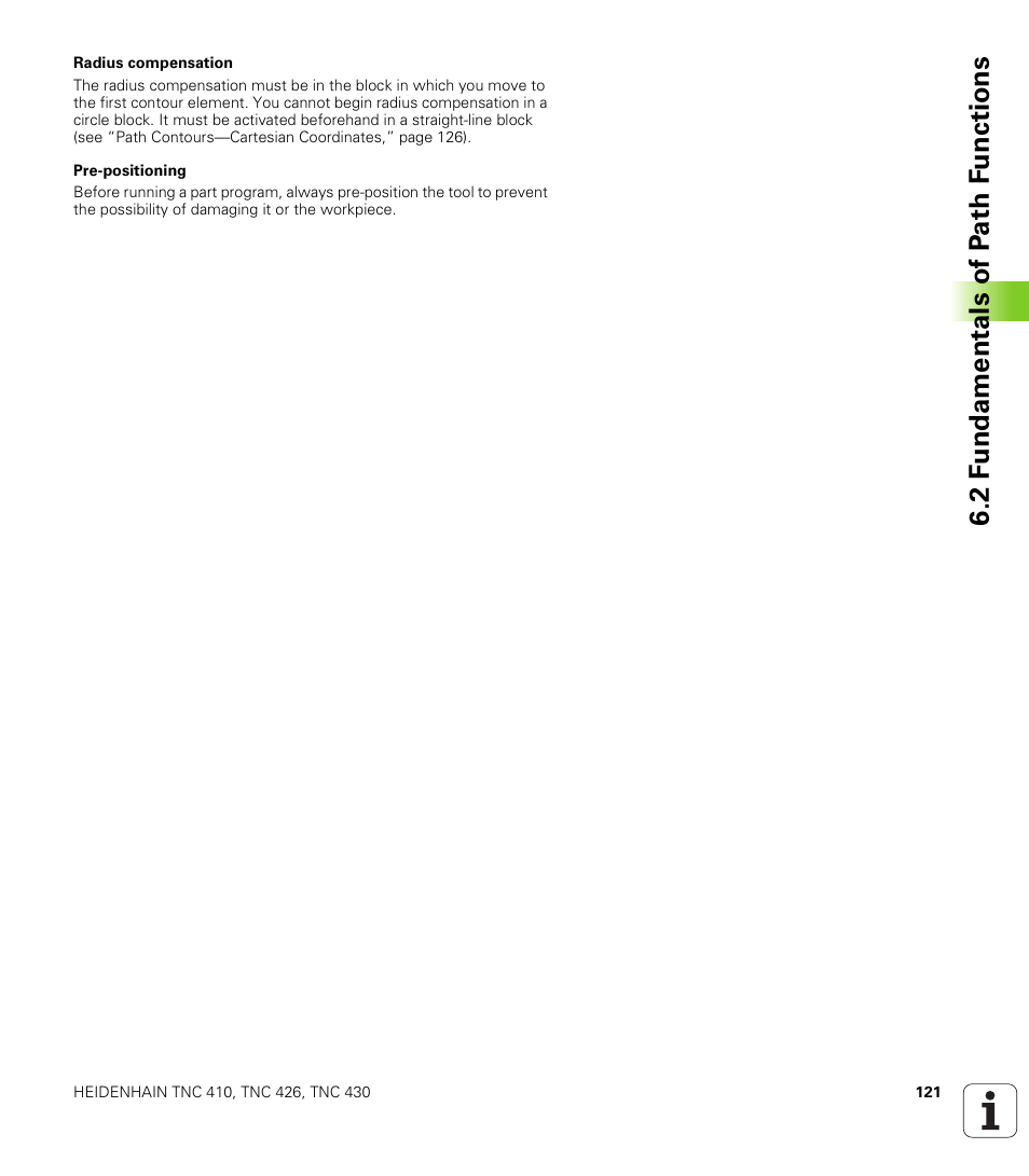 HEIDENHAIN TNC 410 ISO Programming User Manual | Page 147 / 489