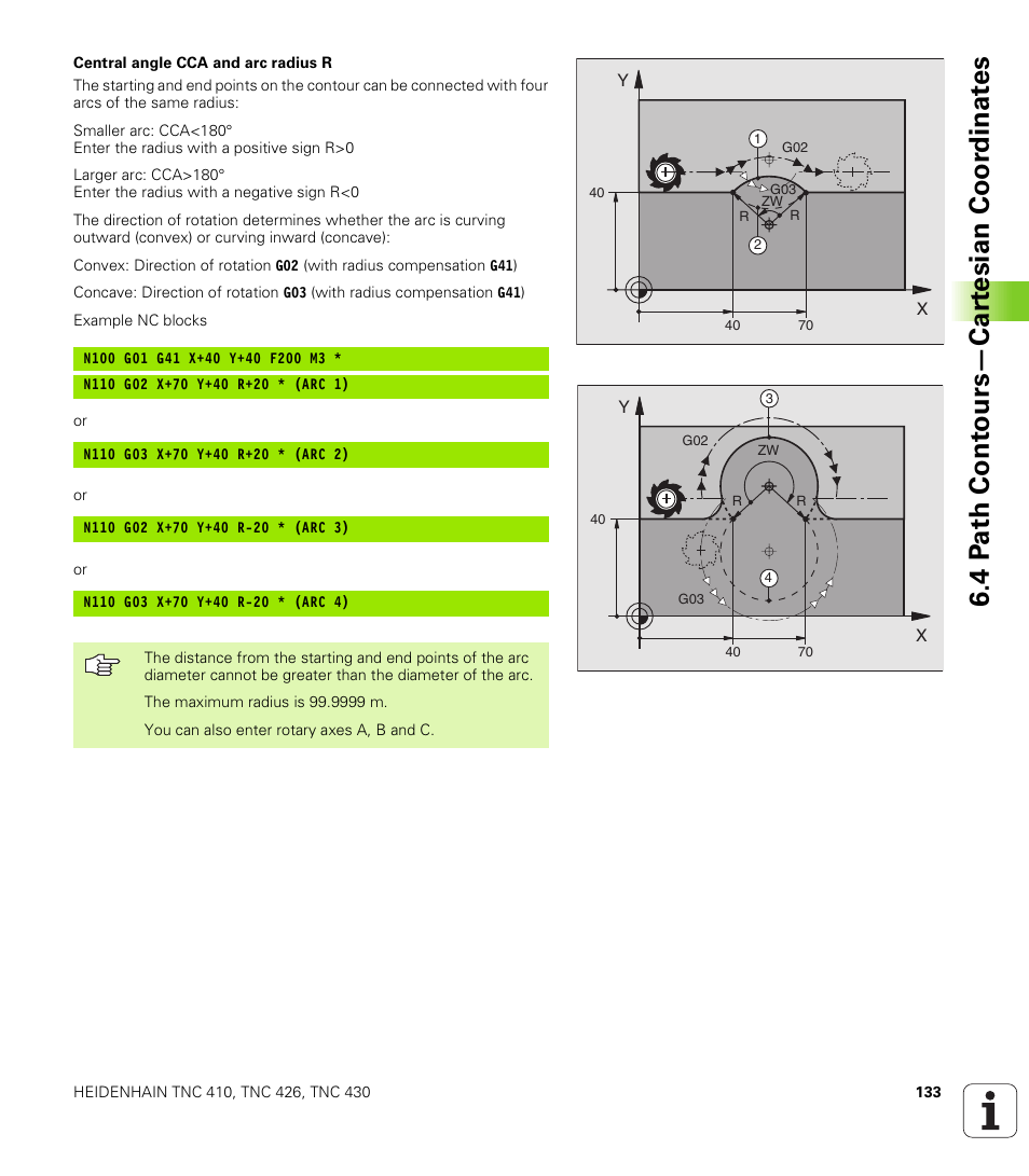 HEIDENHAIN TNC 410 ISO Programming User Manual | Page 159 / 489