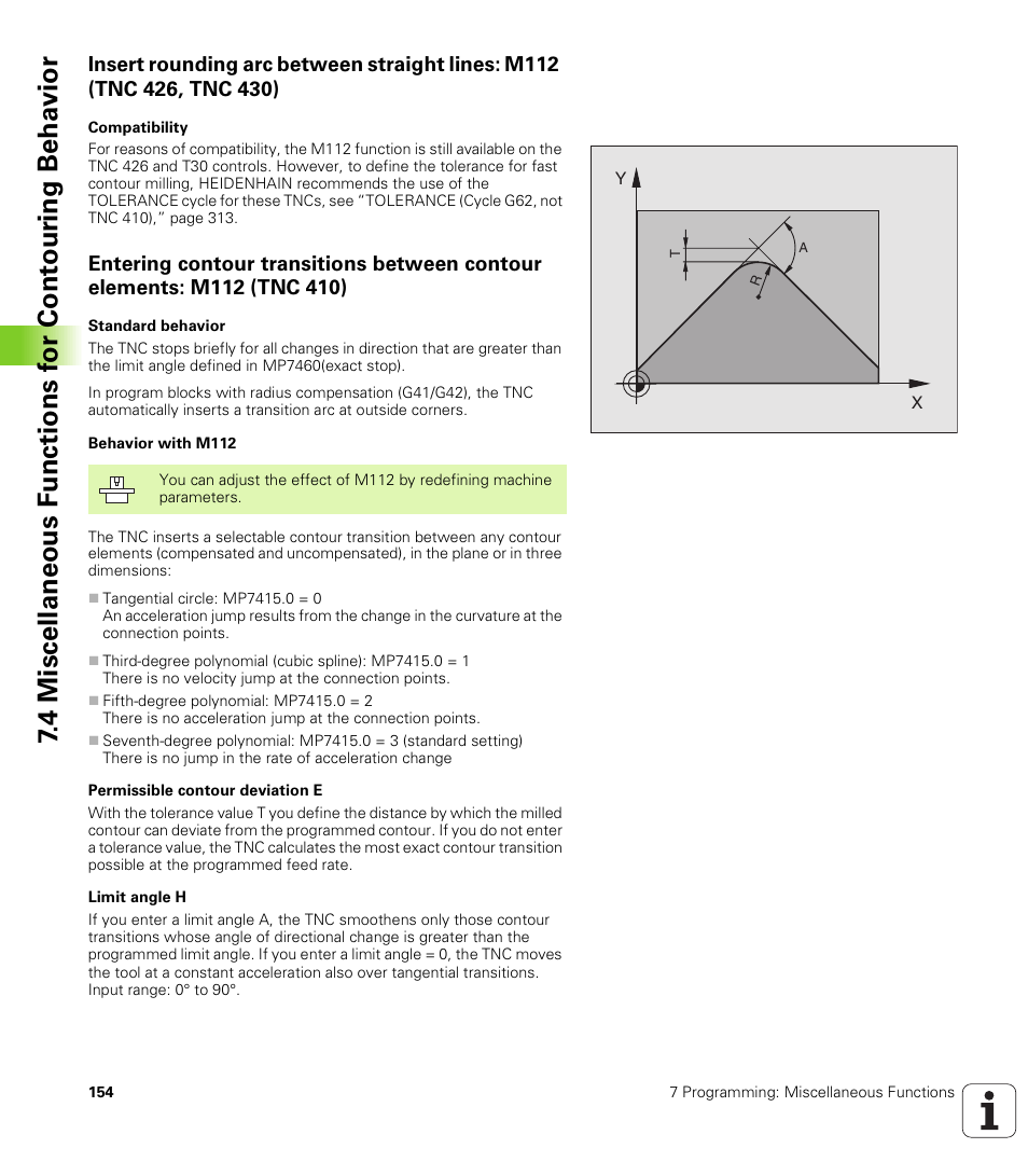 HEIDENHAIN TNC 410 ISO Programming User Manual | Page 180 / 489