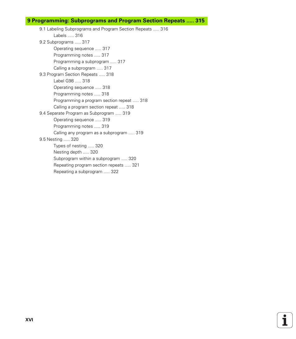 HEIDENHAIN TNC 410 ISO Programming User Manual | Page 20 / 489