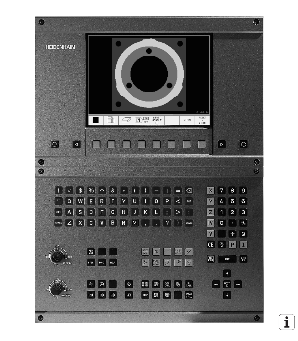 HEIDENHAIN TNC 410 ISO Programming User Manual | Page 3 / 489