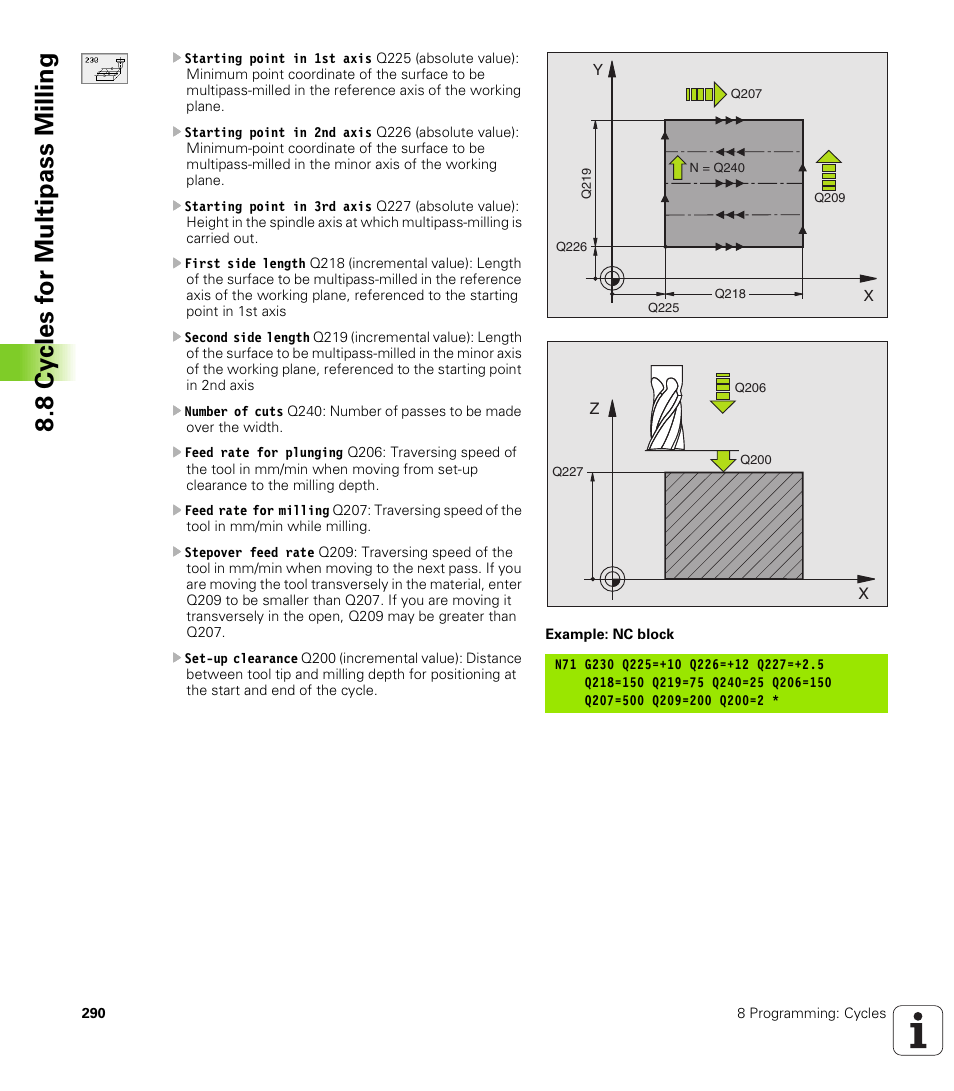 HEIDENHAIN TNC 410 ISO Programming User Manual | Page 316 / 489