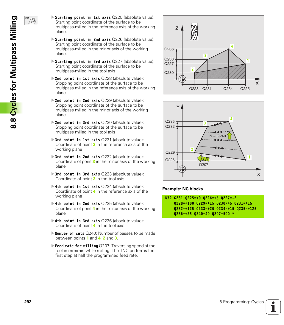 HEIDENHAIN TNC 410 ISO Programming User Manual | Page 318 / 489