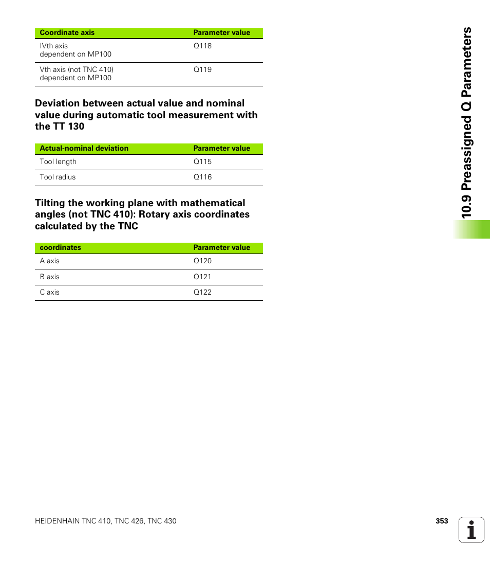 HEIDENHAIN TNC 410 ISO Programming User Manual | Page 379 / 489