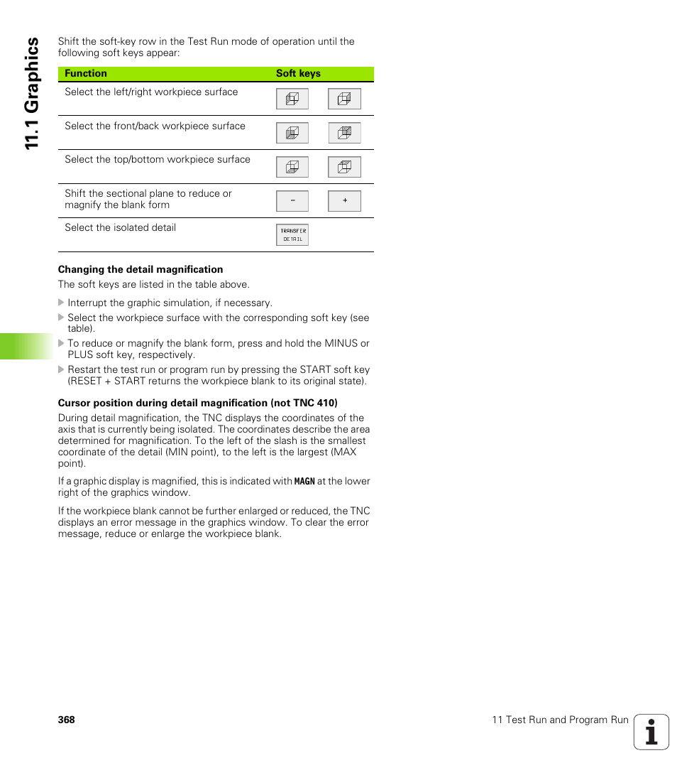 1 gr aph ics | HEIDENHAIN TNC 410 ISO Programming User Manual | Page 394 / 489