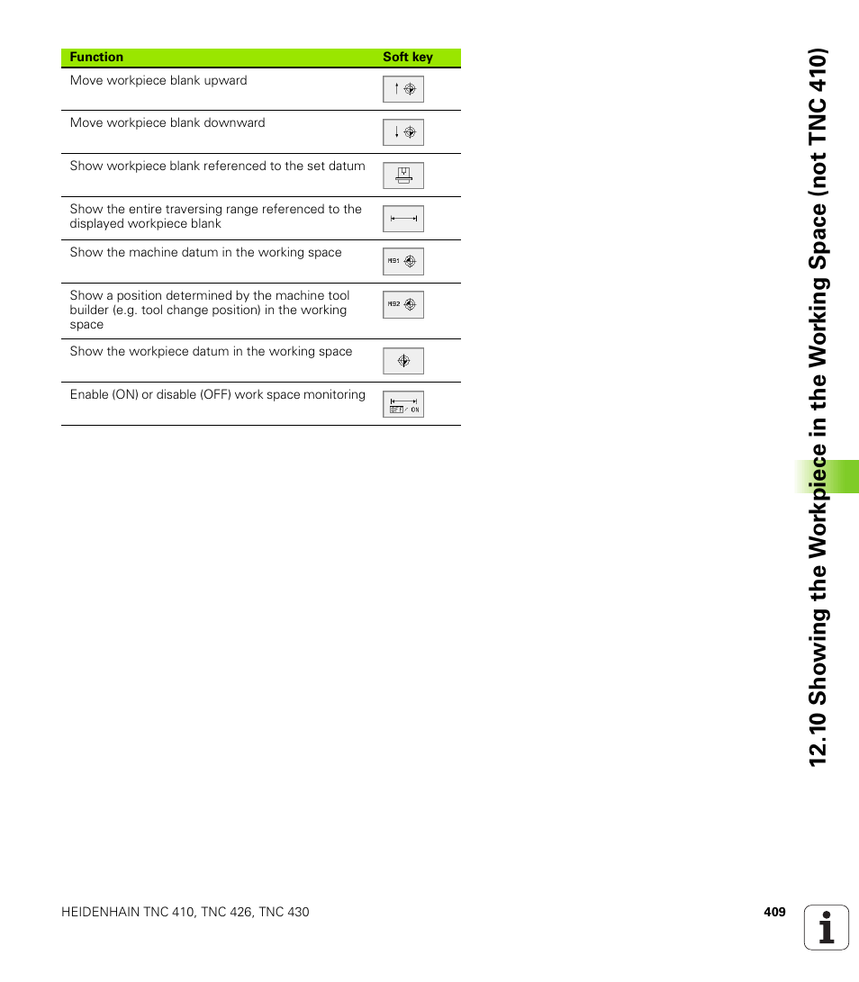HEIDENHAIN TNC 410 ISO Programming User Manual | Page 435 / 489