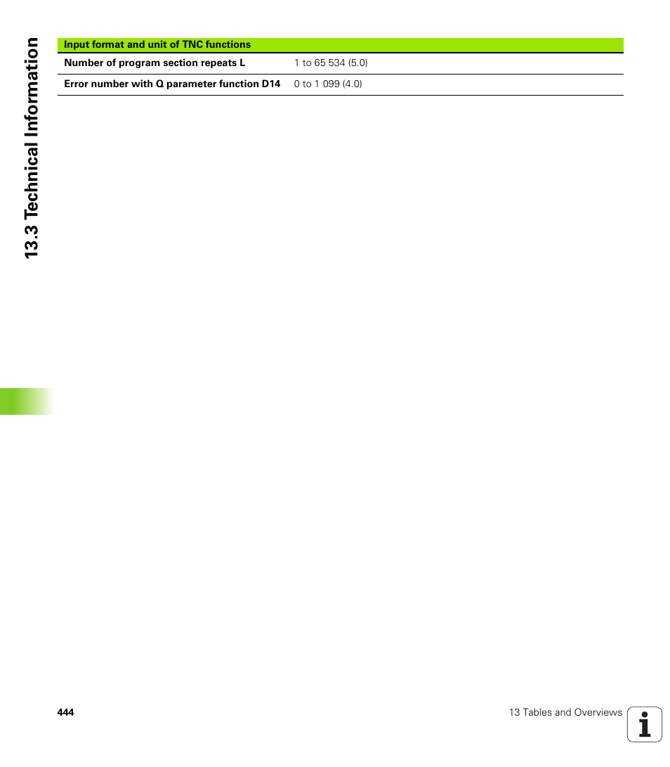 HEIDENHAIN TNC 410 ISO Programming User Manual | Page 470 / 489