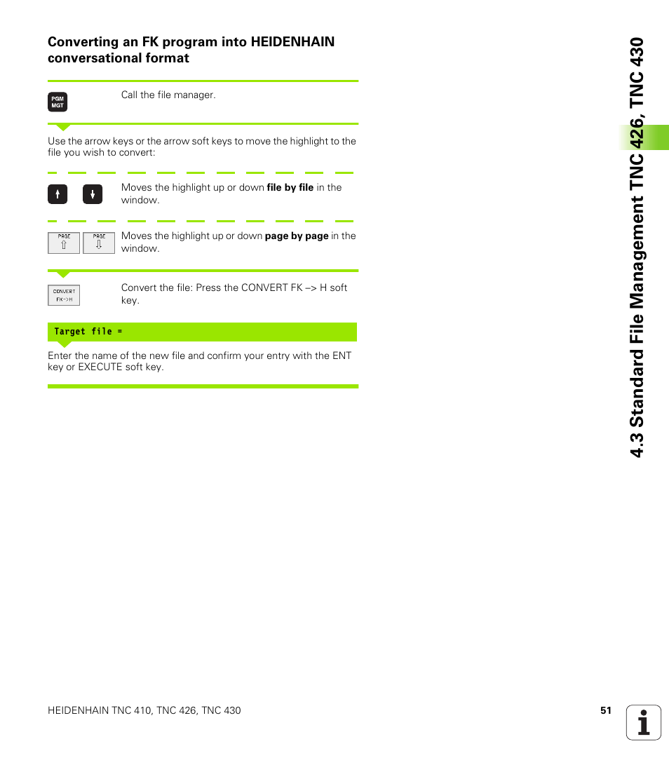 HEIDENHAIN TNC 410 ISO Programming User Manual | Page 77 / 489